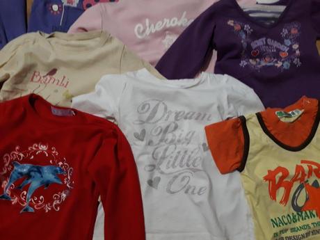 Dievčenské tričká m, 86–98