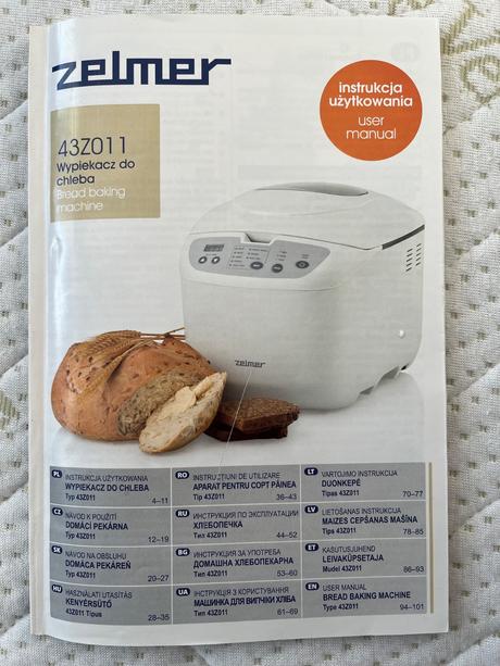 Zelmer domáca pekáreň, zelmer