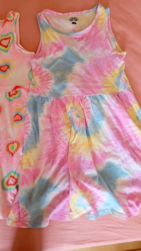 Letné šaty ff- 3 ks-veľ.140-super stav, f&f,140