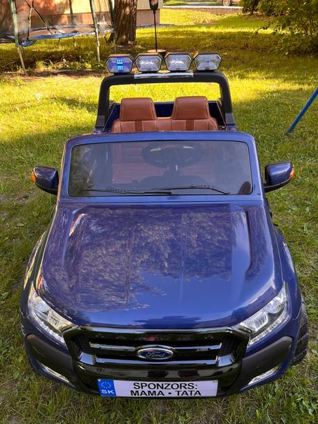 Elektrické autíčko ford ranger wildtrak,