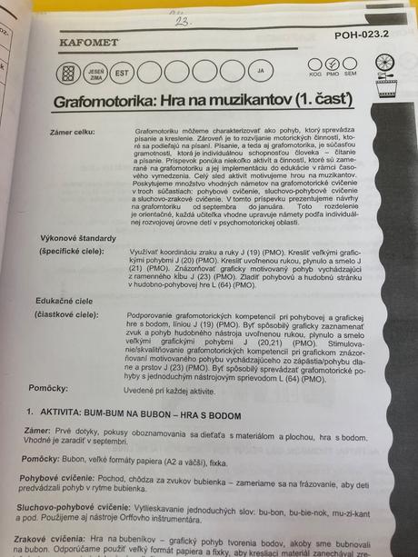 Kafomet vzdelávacie hry, 