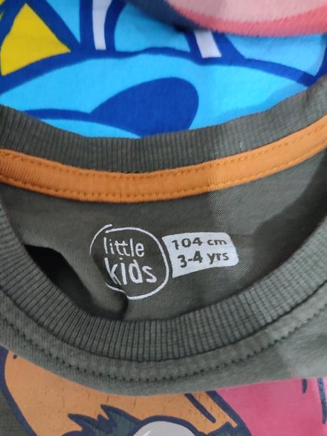 Chlapčenské tričká, 104–116