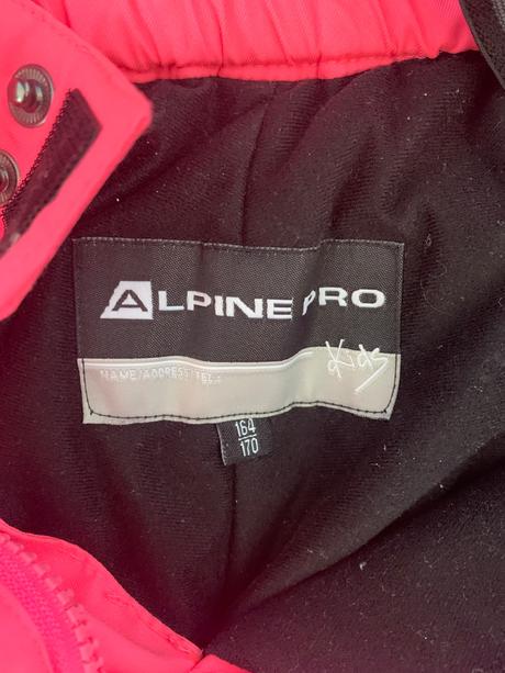 Lyžiarske nohavice alpinepro s membranou ptx, alpine pro,170