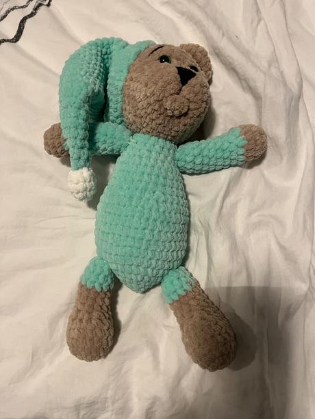 Pletený medvedík, 