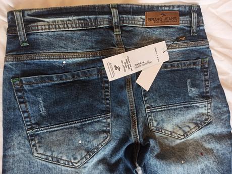 Pánske jeans pre mladého študenta, 34