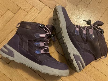 Snehule - dievčenské čižmy / zateplené, vodeodolné, 37