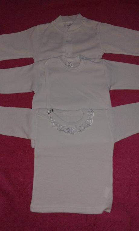 3x tričko dlhý rukáv velk. 60-62, 62