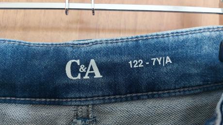 Riflové šortky c&a, c&a,122