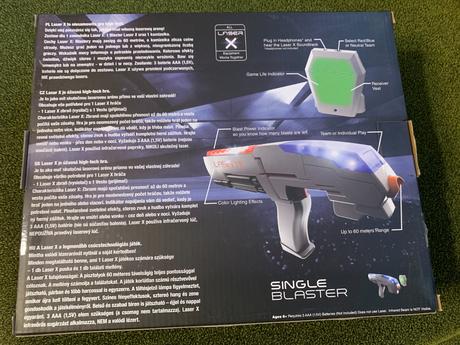 Laser x single blaster, 