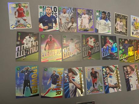 Adrenalyn vzácnejšie karty, 