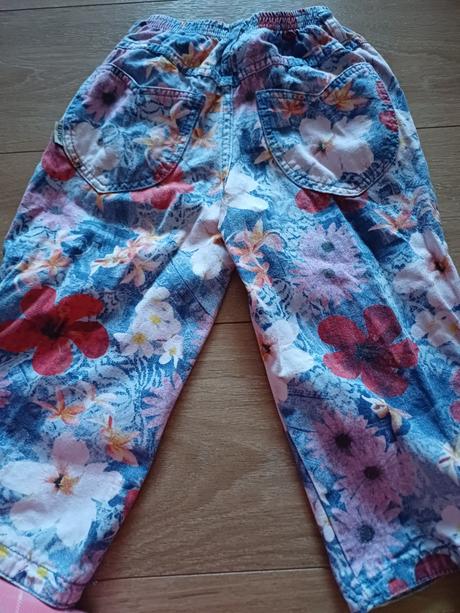 3/4 nohavice z hrubšej bavlny 110, 110