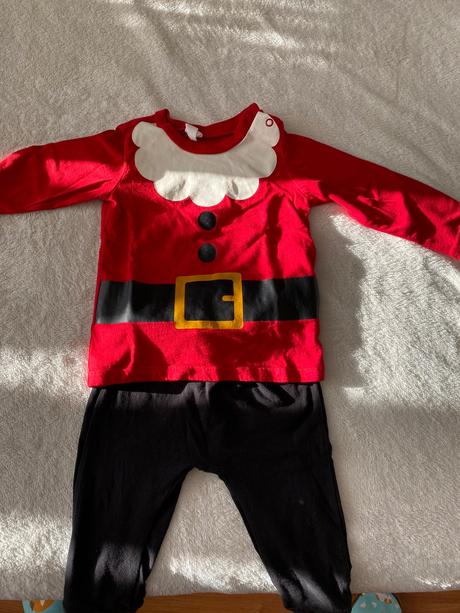 Mikulášsky komplet/ vianočné oblečenie, 80
