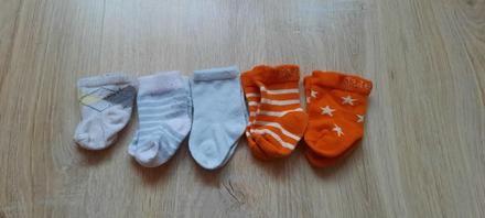 Ponožky 0-3m, 62
