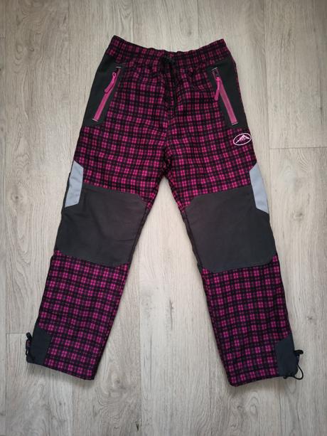 Outdoor zateplené nohavice, 128