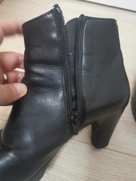 Högl - pohodlné kožené čižmičky, 37