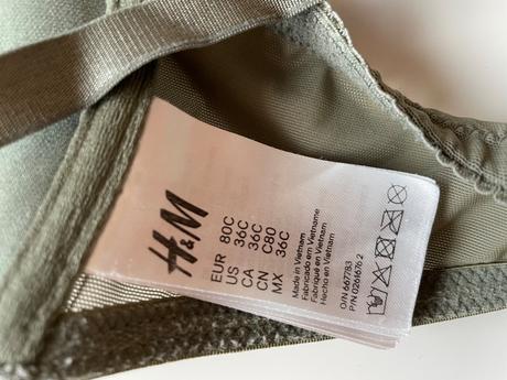 Podprsenka veľ 80c, h&m,80c
