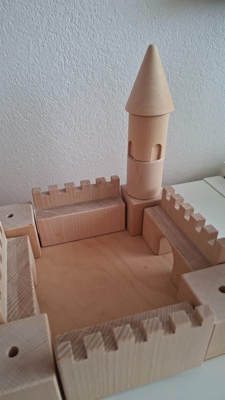 Stavebnica drevený hrad top stav,
