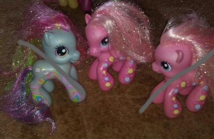 My little pony, ružový poník, stredne veľký,