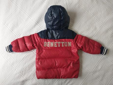 Paperova bunda benetton, velkost 2y, benetton,98