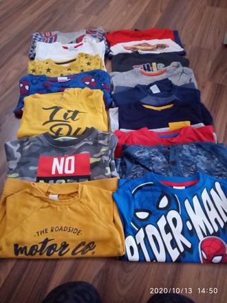 Tričká, hrubé, tenké, 86–98