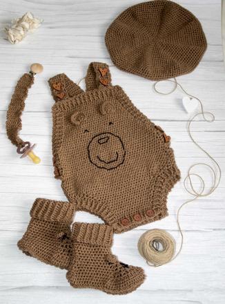 Detské háčkované body, čepiec, čelenky, korunky, 80 / 86 / 92