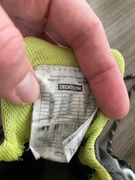 Turistické topánky, quechua,31