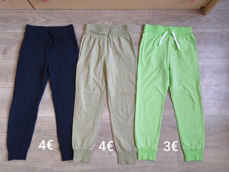 Tepláky basic, h&m,134