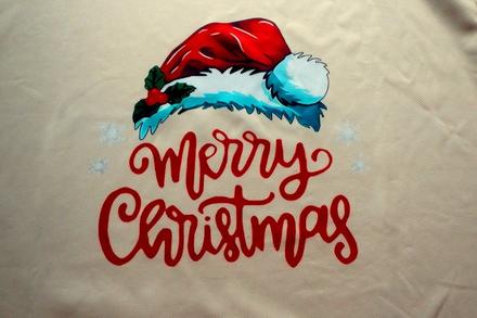 Marhuľkové tričko "merry christmas", v. xl, xl