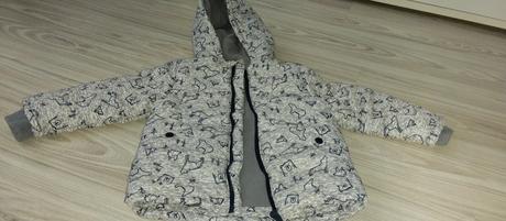 Zimná bunda s oteplovackami, pepco,98