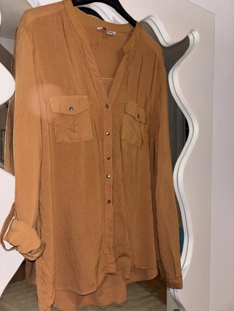 Košeľa s roll-up rukávmi, tally weijl,40