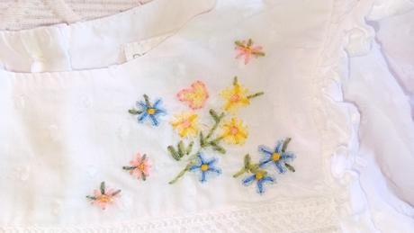 Vyšívaná dievčenská súprava next, next,86