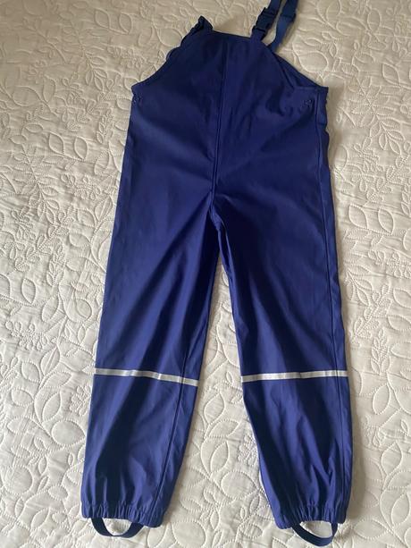 Bunda nohavice do dažďa 122/128, lupilu,122