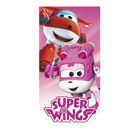 Osuška super wings pink 70/140,