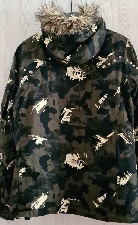 Zimná lyžiarska bunda plusmínus, xs