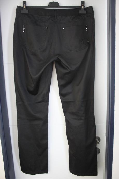 Satenove elegantne nohavice, okay,40