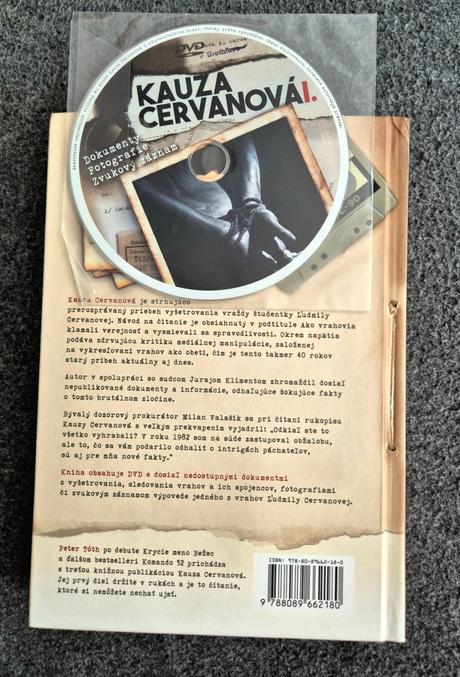 Kniha kauza cervanová +dvd, 