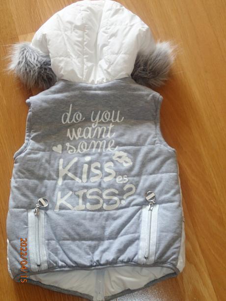 Biela vesta wojčik, wojcik,128