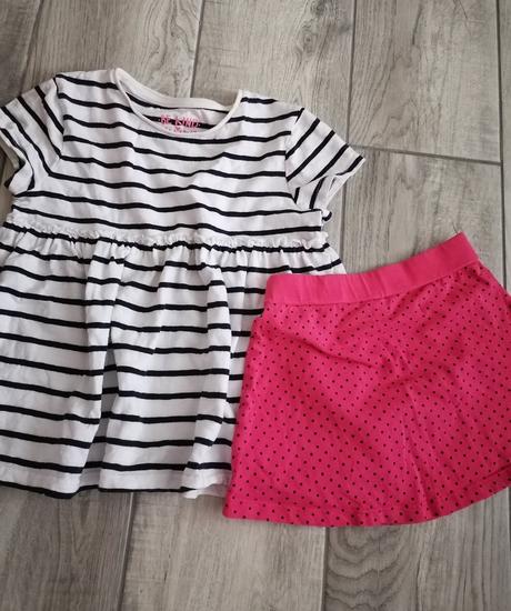 Suknička, šatky - 116/122, f&f,116