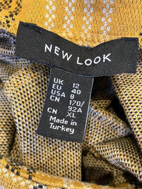 Dámske kockované šaty new look (40), l