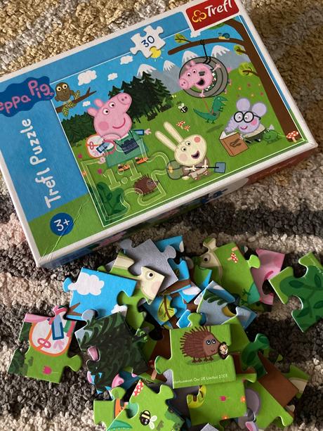 Trefl puzzle peppa pig lesná výprava, 