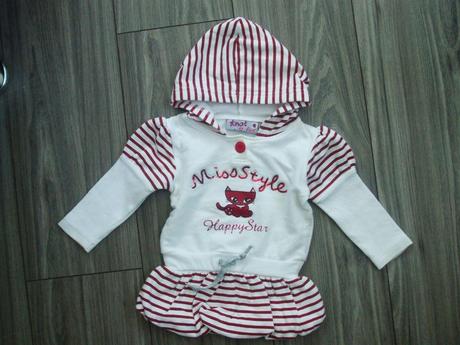 Šatočky na 6-9 mesiacov top stav, 68