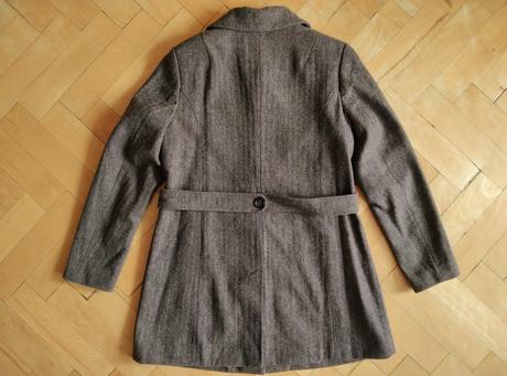 Vlnený kabát h&m, h&m,40
