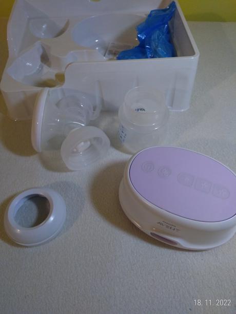 Elektrická odsávačka avent natural, 