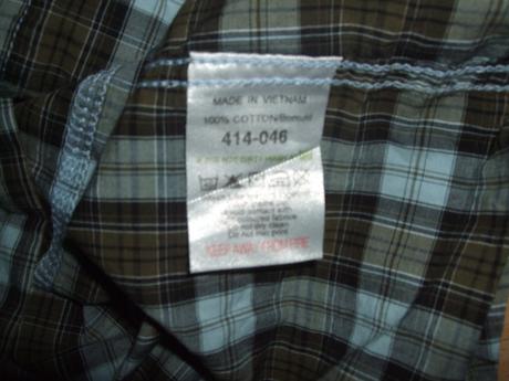 Štýlová károvaná košeľa next, next,104