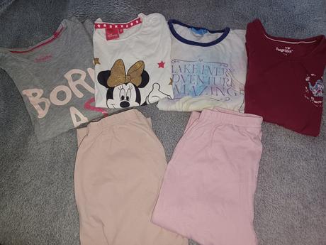 Pyžamo 110/116 cena spolu 3eur, lupilu,116