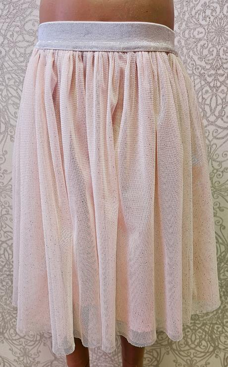 Tylová sukňa s trblietkami, f&f,146