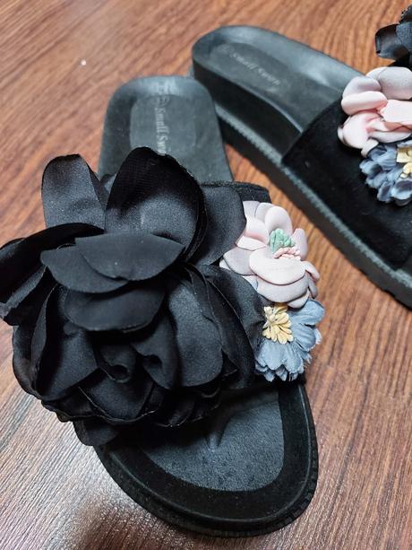 Gumene šľapky s ruzou 37, 37