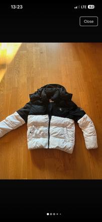 Calvin klein puffer vetrovka, calvin klein,l