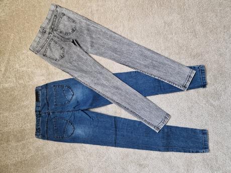 Sivé rifle leginy h&m 146, h&m,146