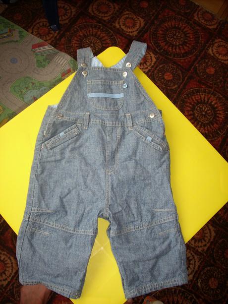 Oteplené rifle s trakmi, mothercare,74